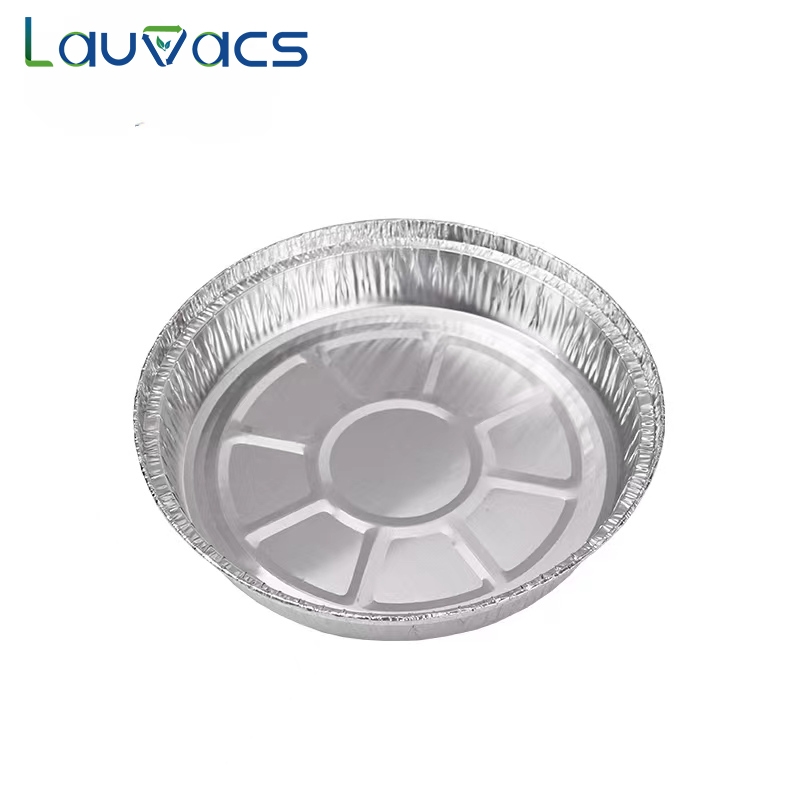 7 8 9 inch round aluminum foil pizza baking pans with lid